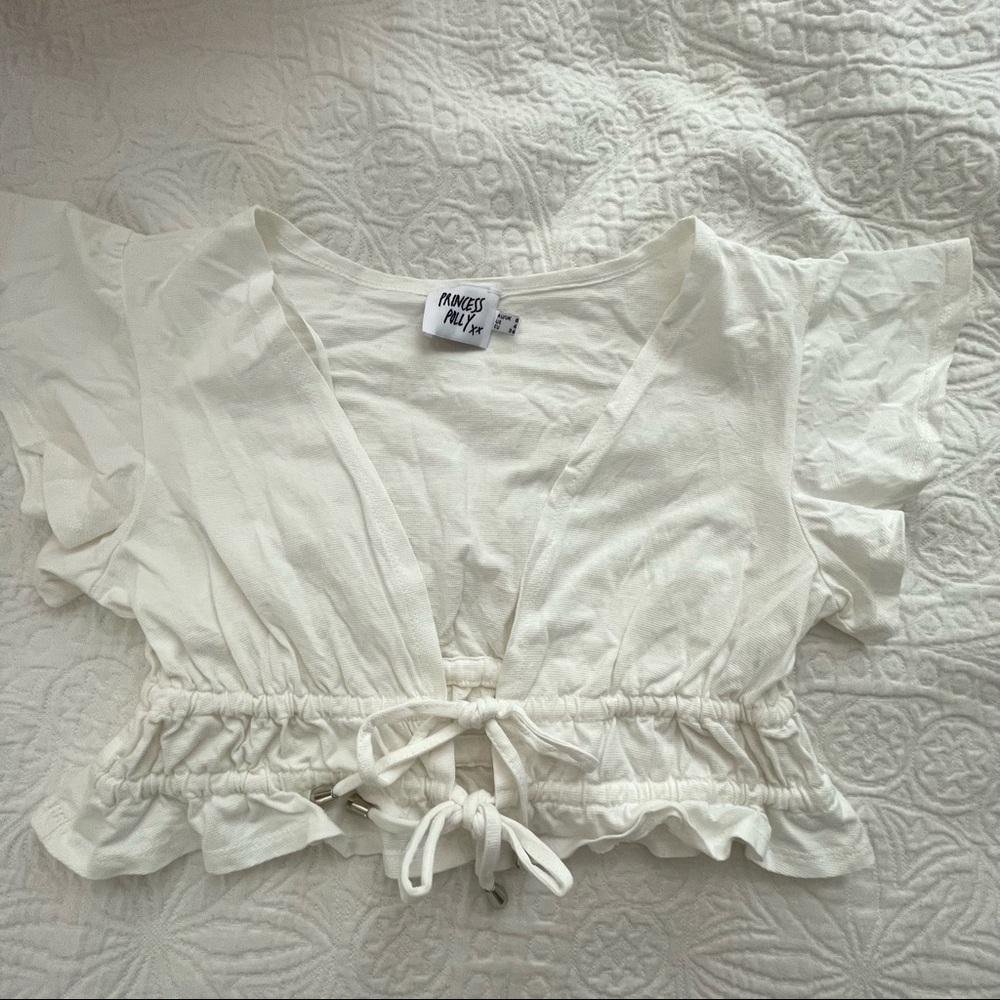 Princess Polly tie shirt